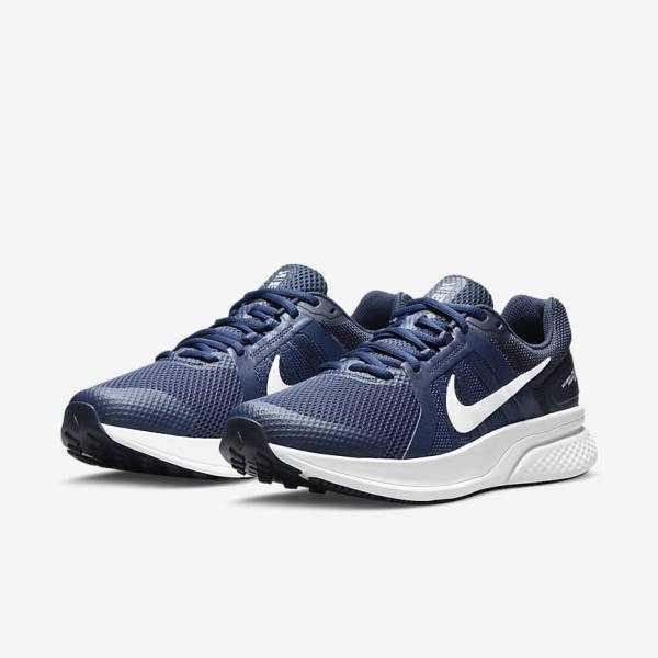 Nike Run Swift 2 Maantie Miesten Juoksukengät Laivastonsininen Obsidian Valkoinen | NK860HAQ