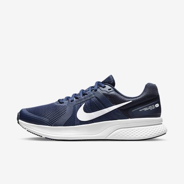 Nike Run Swift 2 Maantie Miesten Juoksukengät Laivastonsininen Obsidian Valkoinen | NK860HAQ