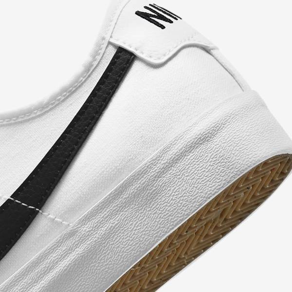 Nike SB BLZR Court Miesten Skeittikengät Valkoinen Mustat Mustat | NK974JDM