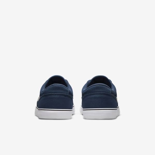 Nike SB Chron 2 Canvas Miesten Skeittikengät Laivastonsininen Laivastonsininen Mustat Valkoinen | NK875ARZ