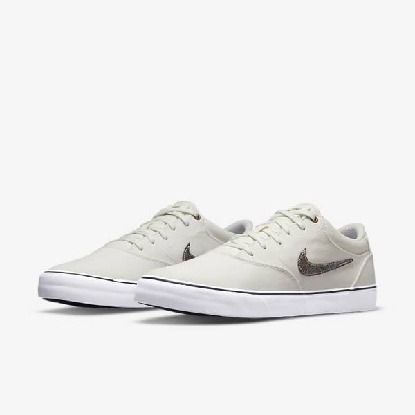 Nike SB Chron 2 Canvas Premium Miesten Skeittikengät Harmaat Vihreä | NK354MQW