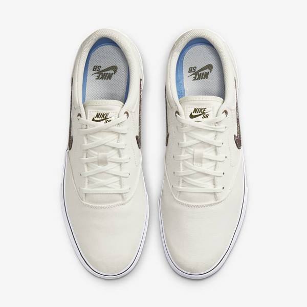 Nike SB Chron 2 Canvas Premium Naisten Skeittikengät Harmaat Vihreä | NK120CWI