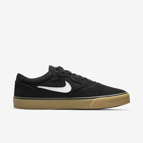 Nike SB Chron 2 Miesten Skeittikengät Mustat Vaaleanruskea Valkoinen | NK468QMS