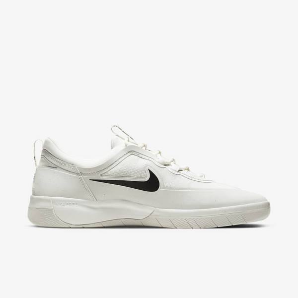 Nike SB Nyjah Free 2 Miesten Skeittikengät Valkoinen Mustat | NK361QIT