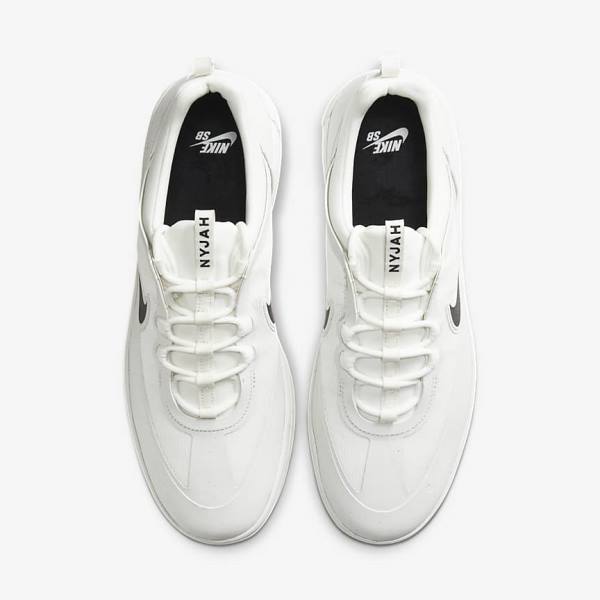 Nike SB Nyjah Free 2 Miesten Skeittikengät Valkoinen Mustat | NK361QIT