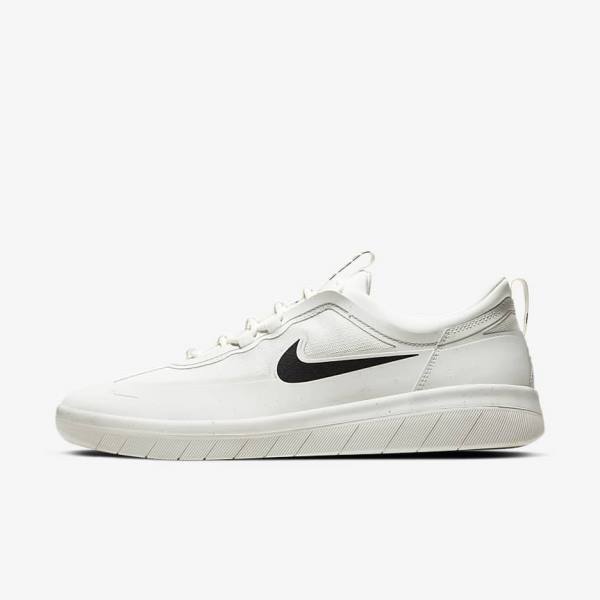 Nike SB Nyjah Free 2 Miesten Skeittikengät Valkoinen Mustat | NK361QIT