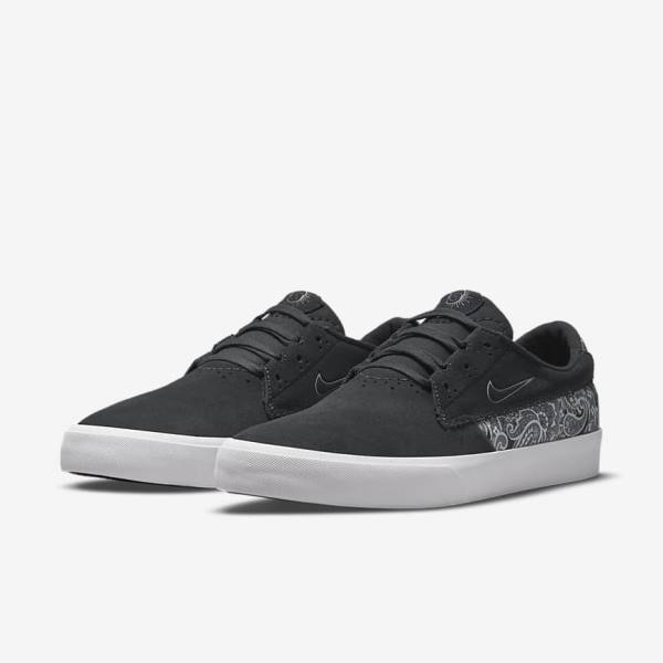 Nike SB Shane Premium Miesten Skeittikengät Tummanharmaat Valkoinen Mustat Harmaat | NK527DKW