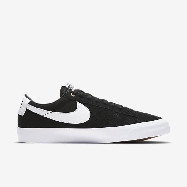 Nike SB Zoom Blazer Low Pro GT Miesten Skeittikengät Mustat Vaaleanruskea Valkoinen | NK263FSA