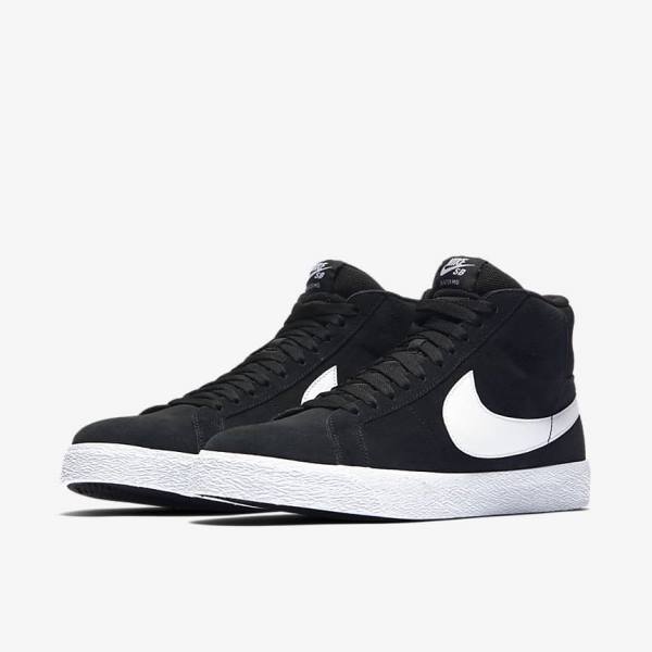 Nike SB Zoom Blazer Mid Miesten Tennarit Mustat Valkoinen | NK832VPA