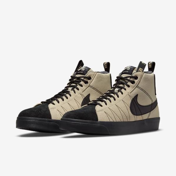 Nike SB Zoom Blazer Mid Premium Miesten Skeittikengät Oranssi Mustat | NK456JNU