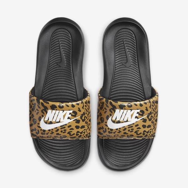 Nike Victori One Print Naisten Rantasandaalit Mustat Valkoinen | NK718QRT