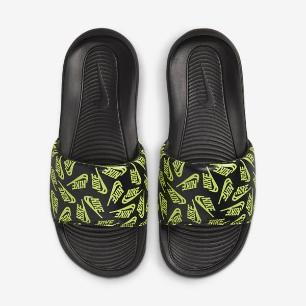 Nike Victori One Printed Miesten Rantasandaalit Mustat | NK513QCT