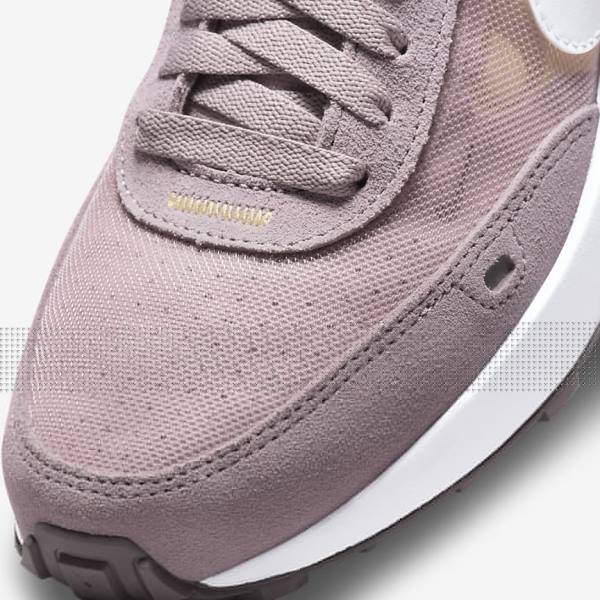 Nike Waffle One Older Lasten Tennarit Pinkki Vaaleanvioletit Valkoinen | NK629SBI