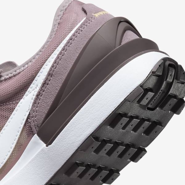 Nike Waffle One Older Lasten Tennarit Pinkki Vaaleanvioletit Valkoinen | NK629SBI