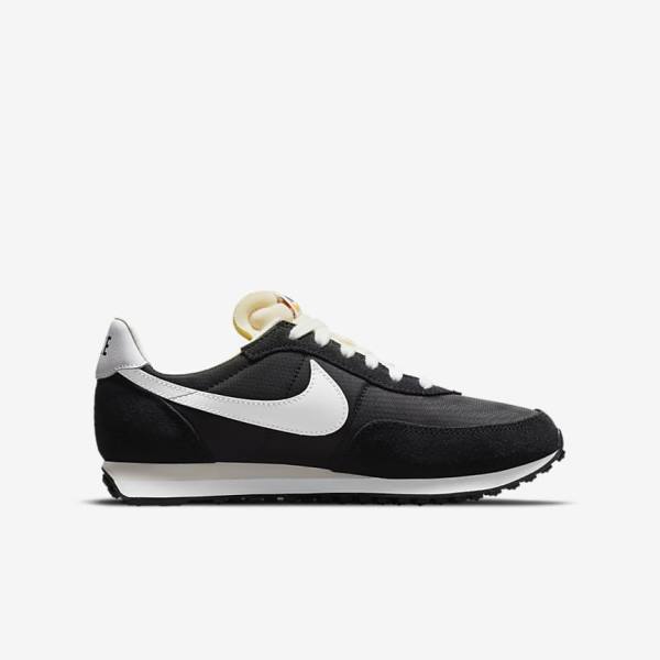 Nike Waffle Trainer 2 Older Lasten Tennarit Mustat Oranssi Valkoinen | NK406XOA