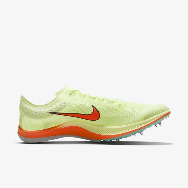 Nike ZoomX Dragonfly Athletics Distance Spikes Miesten Juoksukengät Turkoosi Mustat Oranssi | NK074XLT