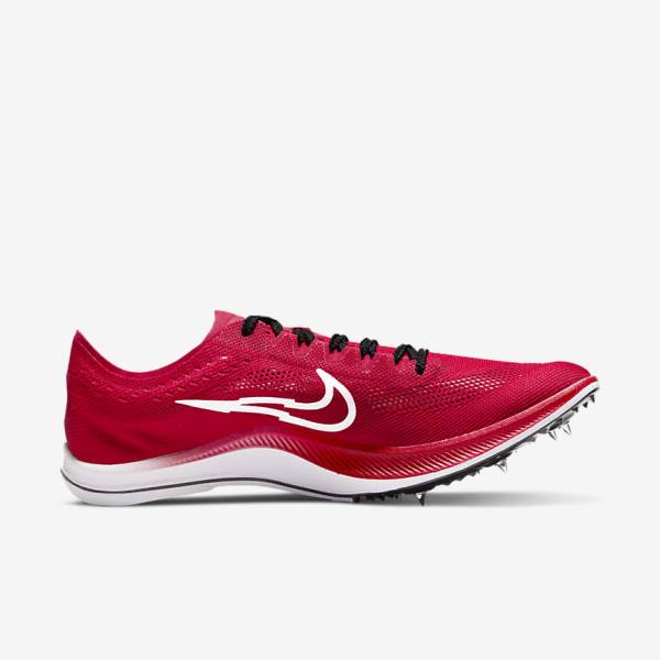 Nike ZoomX Dragonfly Bowerman Track Club Athletics Distance Spikes Miesten Juoksukengät Punainen Mustat Valkoinen | NK621ZQD