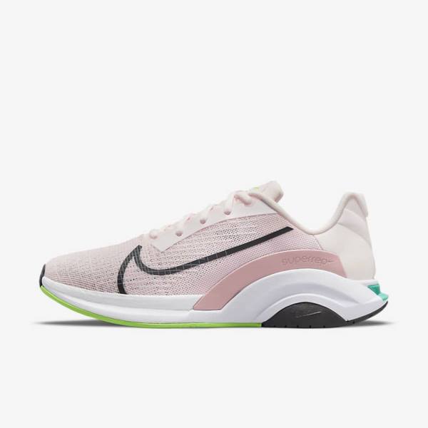 Nike ZoomX SuperRep Surge Endurance Class Naisten Treenikengät Vaaleanpinkki Vihreä Mustat | NK497JRL