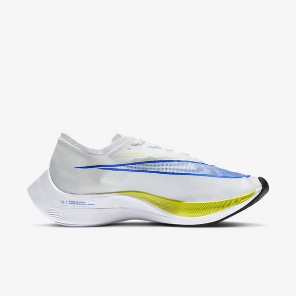 Nike ZoomX Vaporfly NEXT% Maantie Racing Naisten Juoksukengät Valkoinen Mustat Sininen | NK294JKO