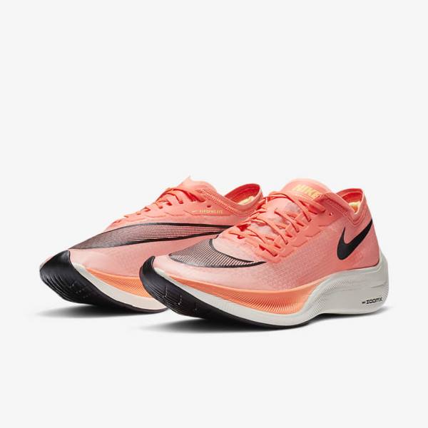 Nike ZoomX Vaporfly NEXT% Maantie Racing Miesten Juoksukengät Vaaleanmango Mustat Sininen | NK539CYH