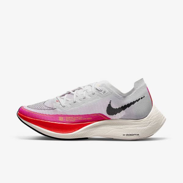 Nike ZoomX Vaporfly Next% 2 Maantie Racing Naisten Juoksukengät Valkoinen Mustat Mustat | NK052AVD