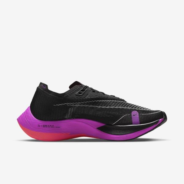 Nike ZoomX Vaporfly Next% 2 Maantie Racing Miesten Juoksukengät Mustat Violetit Harmaat Punainen | NK297IRY