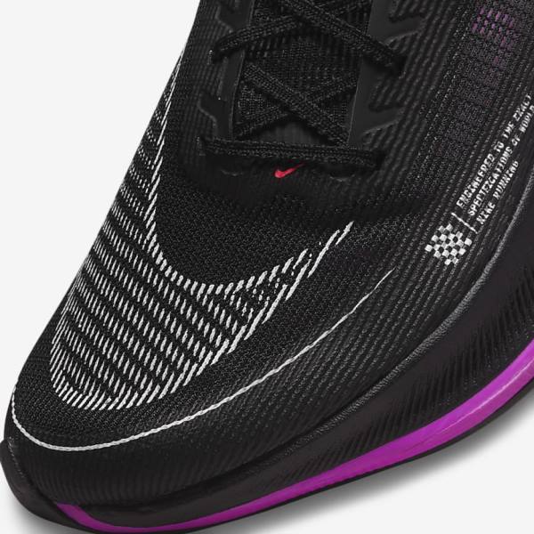 Nike ZoomX Vaporfly Next% 2 Maantie Racing Miesten Juoksukengät Mustat Violetit Harmaat Punainen | NK297IRY