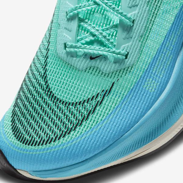 Nike ZoomX Vaporfly Next% 2 Maantie Racing Naisten Juoksukengät Valkoinen Metal Hopea Mustat | NK437JQV