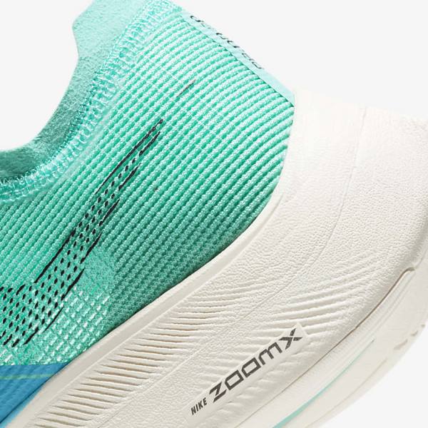 Nike ZoomX Vaporfly Next% 2 Maantie Racing Naisten Juoksukengät Valkoinen Metal Hopea Mustat | NK437JQV