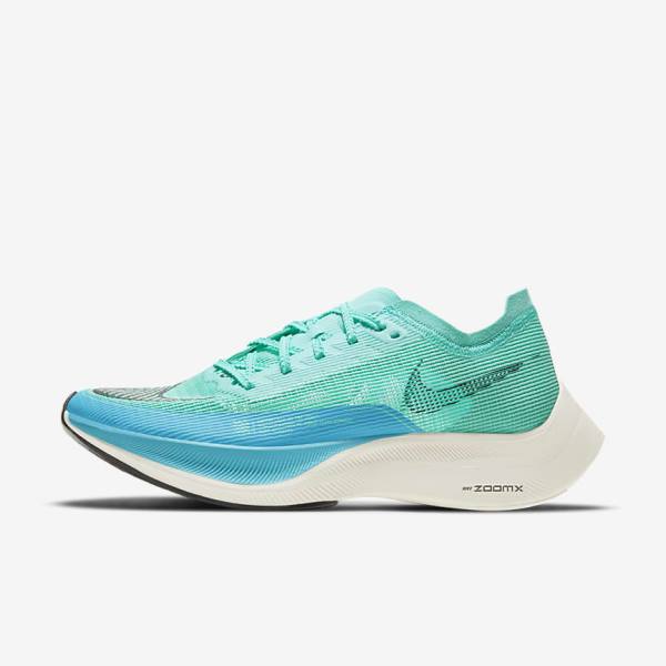 Nike ZoomX Vaporfly Next% 2 Maantie Racing Naisten Juoksukengät Valkoinen Metal Hopea Mustat | NK437JQV