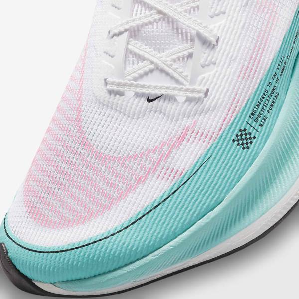 Nike ZoomX Vaporfly Next% 2 Maantie Racing Miesten Juoksukengät Vihreä Sininen Valkoinen Mustat | NK647JRK