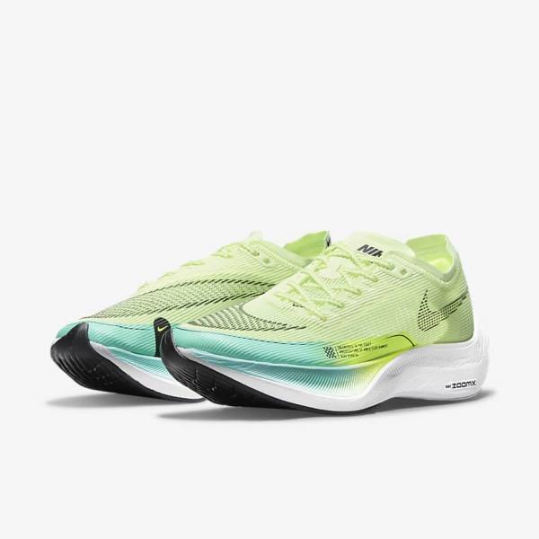 Nike ZoomX Vaporfly Next% 2 Maantie Racing Naisten Juoksukengät Mustat Metal Kultaiset Valkoinen | NK714OTZ