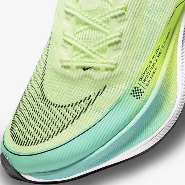 Nike ZoomX Vaporfly Next% 2 Maantie Racing Naisten Juoksukengät Mustat Metal Kultaiset Valkoinen | NK714OTZ