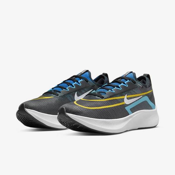 Nike Zoom Fly 4 Maantie Miesten Juoksukengät Mustat Vihreä Oranssi | NK647PLA