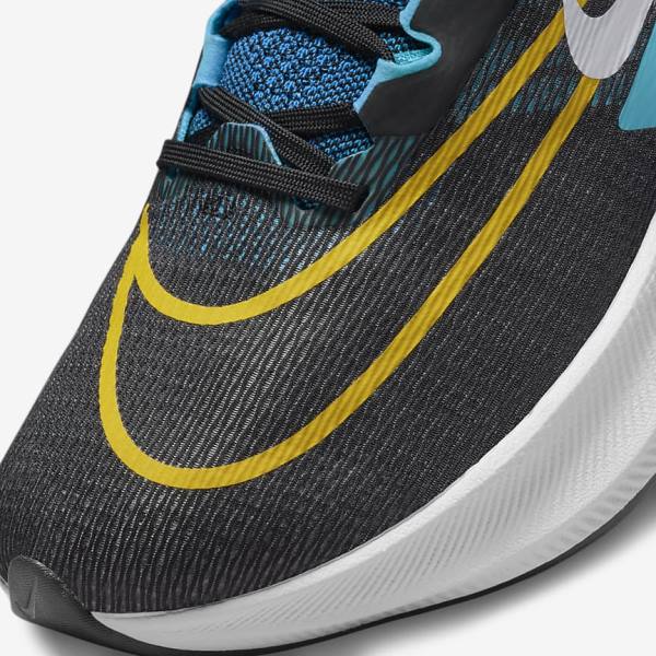 Nike Zoom Fly 4 Maantie Miesten Juoksukengät Mustat Vihreä Oranssi | NK647PLA