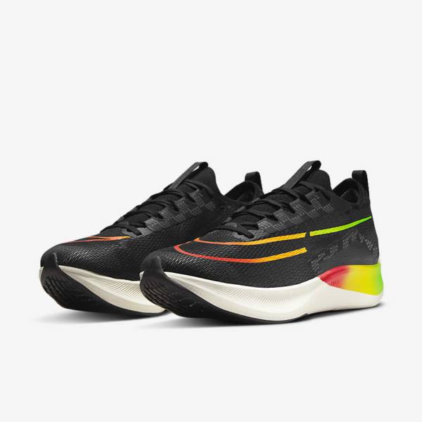 Nike Zoom Fly 4 Maantie Miesten Juoksukengät Oranssi Mustat | NK873LNE