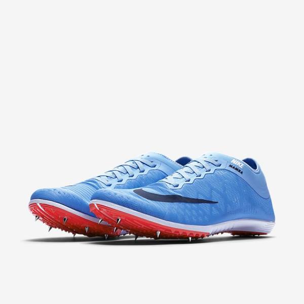 Nike Zoom Mamba 3 Unisex Distance Spike Naisten Juoksukengät Sininen Vaaleanpunainen Sininen | NK398WKE