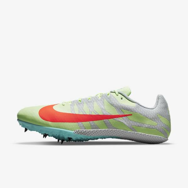 Nike Zoom Rival S 9 Athletics Sprinting Spikes Naisten Juoksukengät Turkoosi Oranssi | NK843NRA