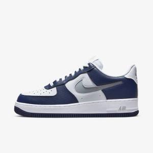 Nike Air Force 1 07 LV8 Miesten Tennarit Laivastonsininen Valkoinen Harmaat | NK746YZV