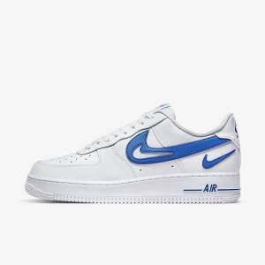 Nike Air Force 1 07 Miesten Tennarit Valkoinen Kuninkaallinen Sininen | NK317DQP