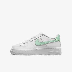 Nike Air Force 1 Older Lasten Tennarit Valkoinen Minttu | NK901XJF