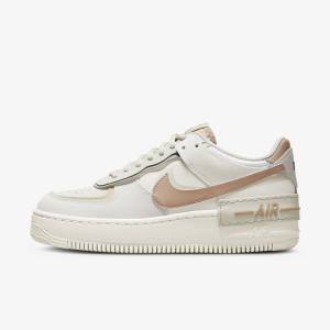 Nike Air Force 1 Shadow Naisten Tennarit Khaki Vaaleanbeige | NK261MAR