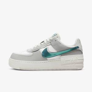 Nike Air Force 1 Shadow Naisten Tennarit Valkoinen Harmaat Valkoinen | NK314HCT