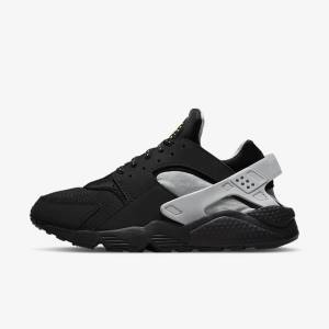 Nike Air Huarache Miesten Tennarit Mustat Metal Hopea Hopea Vihreä | NK297CQY