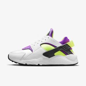 Nike Air Huarache Naisten Tennarit Valkoinen Mustat Keltainen | NK926CTR