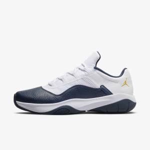 Nike Air Jordan 11 CMFT Low Miesten Jordan Kengät Valkoinen Laivastonsininen | NK436UCW