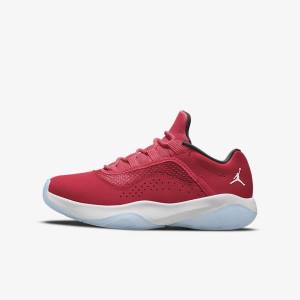 Nike Air Jordan 11 CMFT Low Older Lasten Tennarit Punainen Mustat Valkoinen | NK805BAE