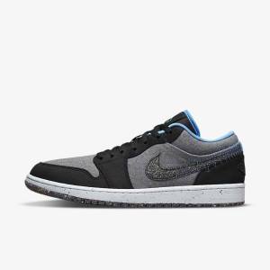 Nike Air Jordan 1 Low SE Miesten Tennarit Harmaat Mustat Sininen | NK610DRF