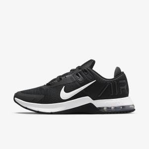 Nike Air Max Alpha Trainer 4 Miesten Treenikengät Mustat Tummanharmaat Valkoinen | NK301GNH