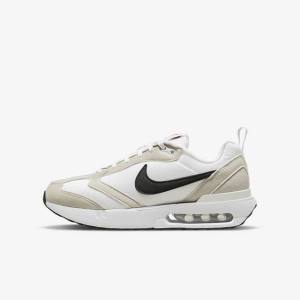 Nike Air Max Dawn Older Lasten Tennarit Valkoinen Vaaleanbeige Mustat | NK163ISF